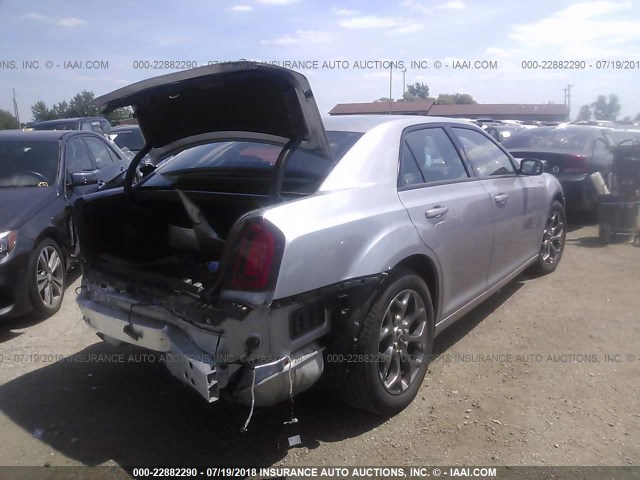 2C3CCAGG6GH298660 - 2016 CHRYSLER 300 S GRAY photo 4