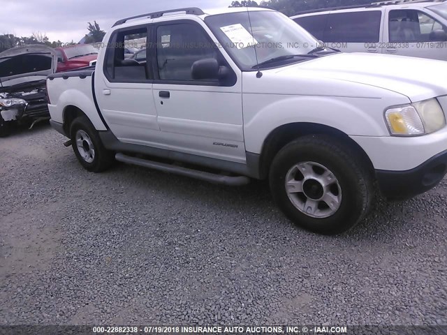 1FMZU67E31UB93914 - 2001 FORD EXPLORER SPORT TR  WHITE photo 1