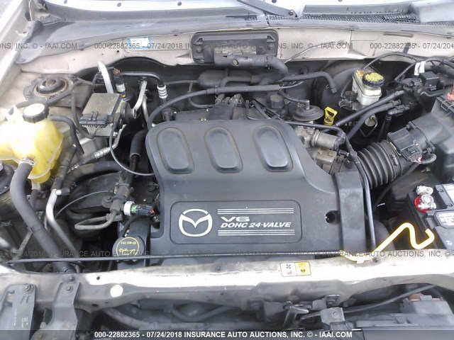 4F2YU09172KM19649 - 2002 MAZDA TRIBUTE LX/ES Pewter photo 10