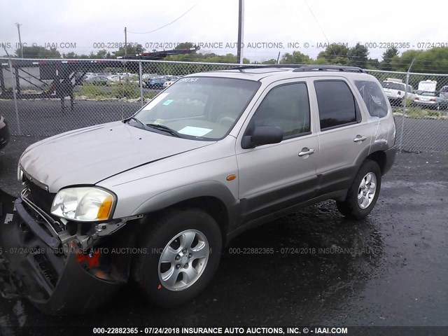 4F2YU09172KM19649 - 2002 MAZDA TRIBUTE LX/ES 锡色 照片 2