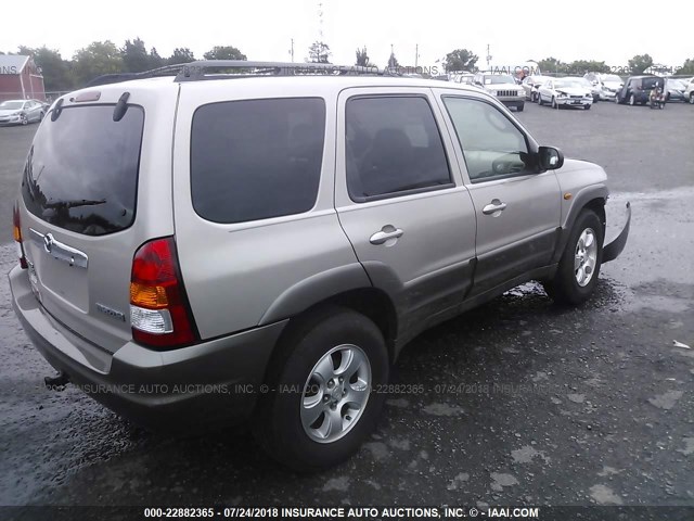 4F2YU09172KM19649 - 2002 MAZDA TRIBUTE LX/ES Pewter photo 4