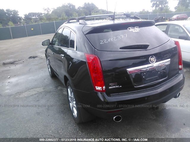 3GYFNFEY2BS670863 - 2011 CADILLAC SRX PREMIUM COLLECTION BLACK photo 3