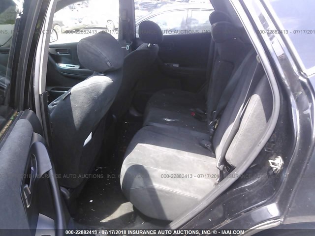 JN8AZ08W94W319990 - 2004 NISSAN MURANO SL/SE BLACK photo 8