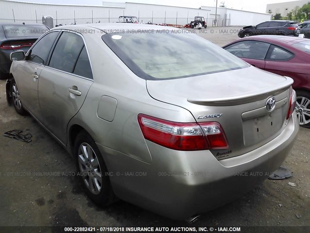 JTNBK46K073010079 - 2007 TOYOTA CAMRY NEW GENERAT LE/XLE/SE GOLD photo 3