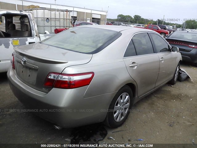 JTNBK46K073010079 - 2007 TOYOTA CAMRY NEW GENERAT LE/XLE/SE GOLD photo 4