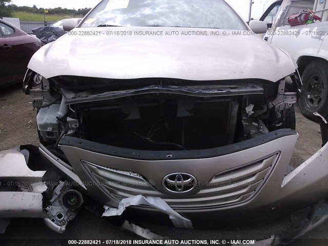 JTNBK46K073010079 - 2007 TOYOTA CAMRY NEW GENERAT LE/XLE/SE GOLD photo 6