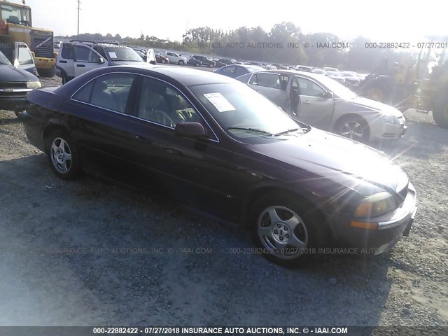 1LNHM87A7YY879672 - 2000 LINCOLN LS 勃艮第红 照片 1