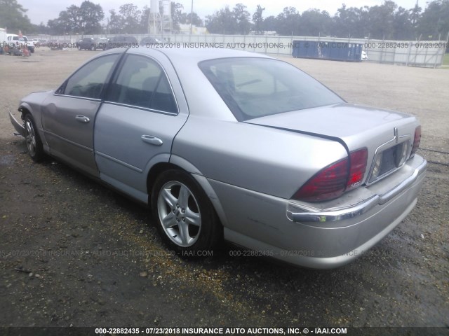 1LNHM87A22Y698499 - 2002 LINCOLN LS 灰色 照片 3