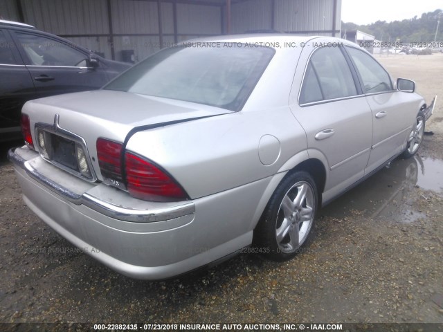 1LNHM87A22Y698499 - 2002 LINCOLN LS 灰色 照片 4
