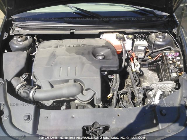 1G1ZB5E13BF308238 - 2011 CHEVROLET MALIBU LS BLACK photo 10