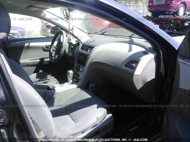 1G1ZB5E13BF308238 - 2011 CHEVROLET MALIBU LS BLACK photo 5