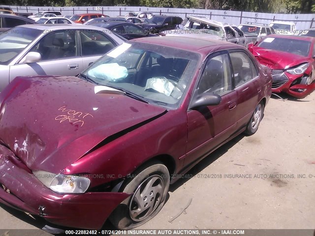 1NXBR12E1XZ286940 - 1999 TOYOTA COROLLA VE/CE/LE 栗色 照片 2