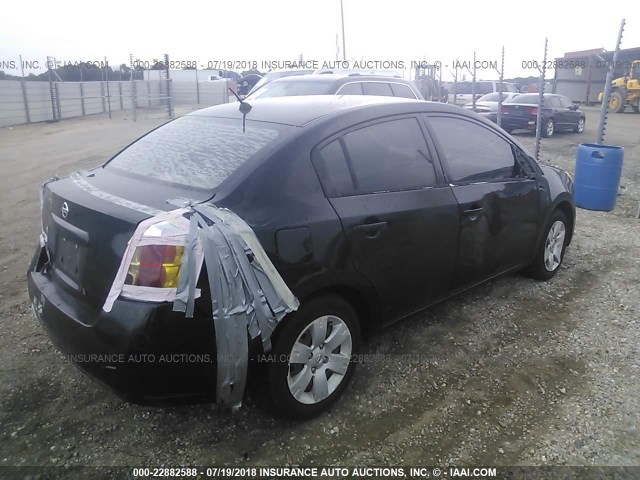 3N1AB61E48L681079 - 2008 NISSAN SENTRA 2.0/2.0S/2.0SL BLACK photo 4