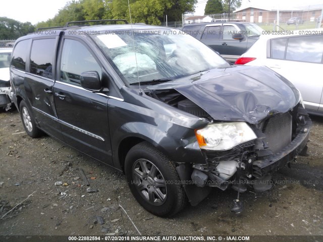 2A4RR5DG9BR735032 - 2011 CHRYSLER TOWN & COUNTRY TOURING GRAY photo 1