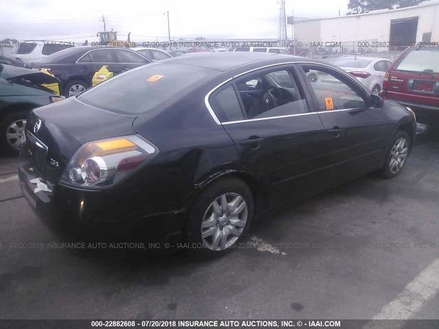 1N4AL2AP6AN524671 - 2010 NISSAN ALTIMA S BLACK photo 4