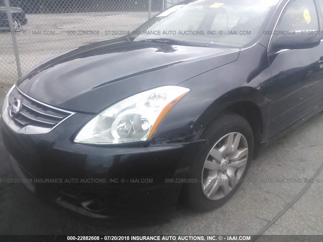 1N4AL2AP6AN524671 - 2010 NISSAN ALTIMA S BLACK photo 6