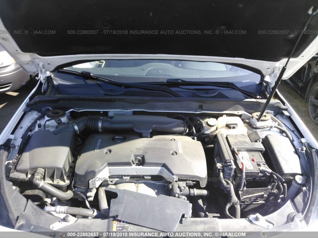 1G11C5SA0DF207000 - 2013 CHEVROLET MALIBU 1LT 白色 照片 10