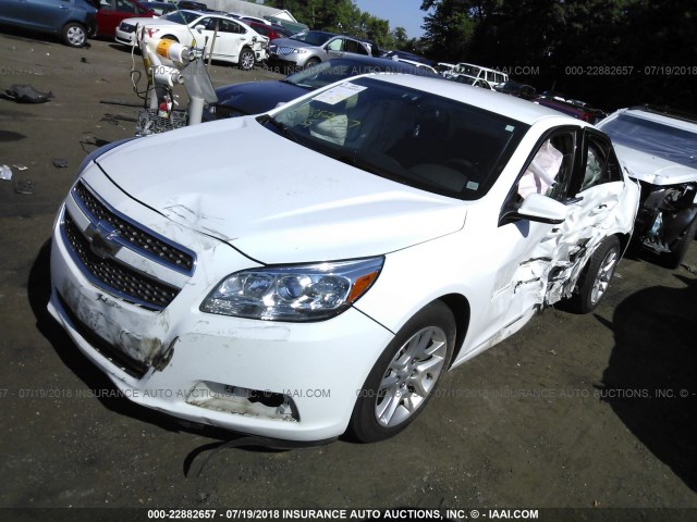 1G11C5SA0DF207000 - 2013 CHEVROLET MALIBU 1LT 白色 照片 2