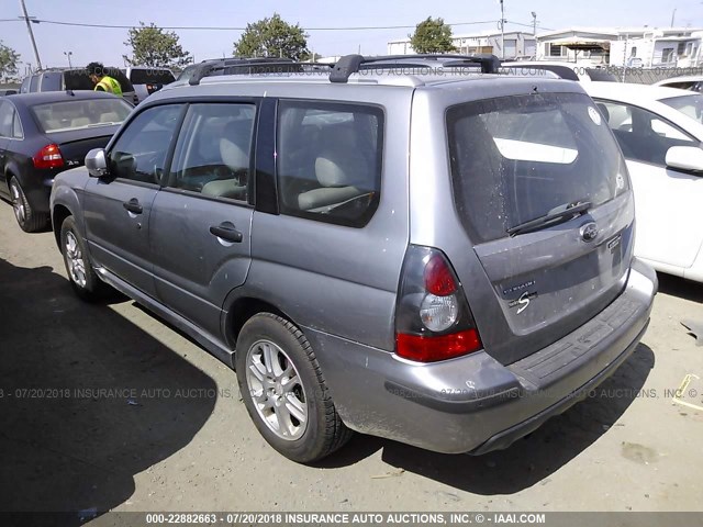 JF1SG66648H721525 - 2008 SUBARU FORESTER SPORTS 2.5X/SPORTS 2.5XT SILVER photo 3