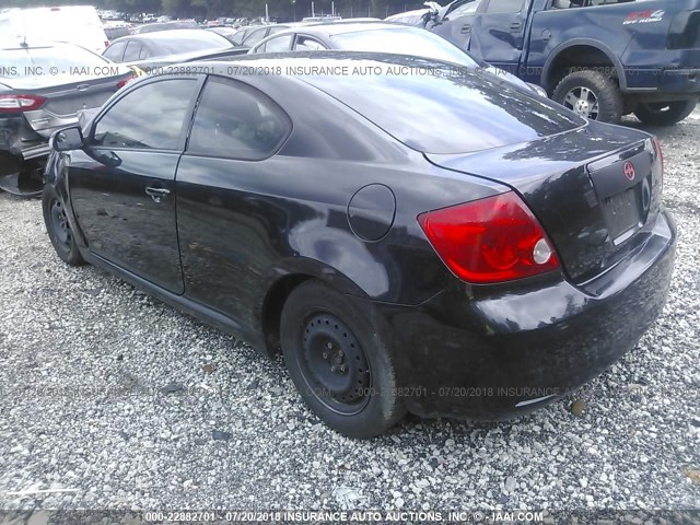JTKDE177750051930 - 2005 TOYOTA SCION TC 黑色 照片 3