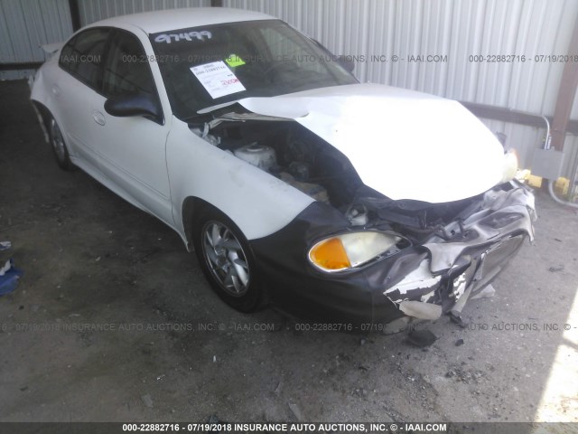 1G2NE52E55M139249 - 2005 PONTIAC GRAND AM SE WHITE photo 1