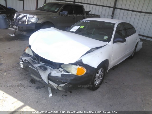 1G2NE52E55M139249 - 2005 PONTIAC GRAND AM SE WHITE photo 2