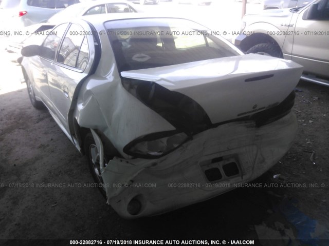 1G2NE52E55M139249 - 2005 PONTIAC GRAND AM SE WHITE photo 3