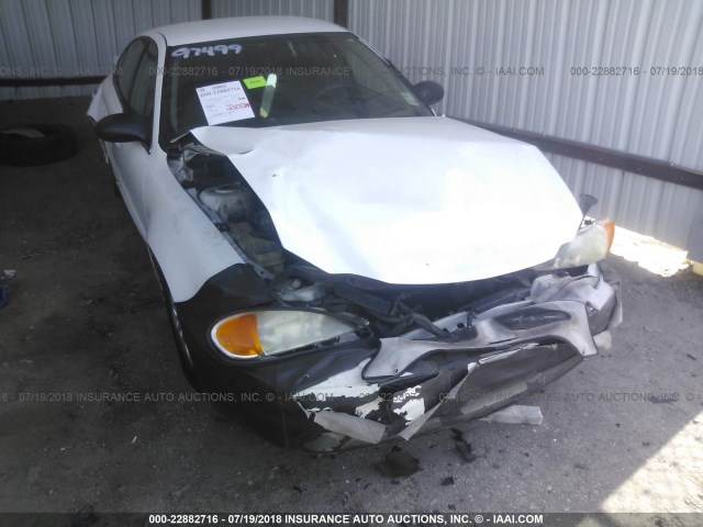 1G2NE52E55M139249 - 2005 PONTIAC GRAND AM SE WHITE photo 6