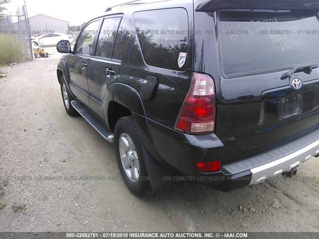 JTEBU17R430015740 - 2003 TOYOTA 4RUNNER LIMITED BLACK photo 3