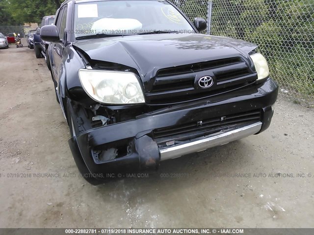 JTEBU17R430015740 - 2003 TOYOTA 4RUNNER LIMITED BLACK photo 6