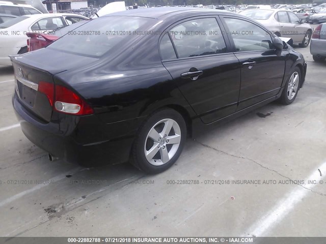2HGFA1F66BH512063 - 2011 HONDA CIVIC LX-S 黑色 照片 4