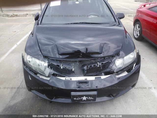 2HGFA1F66BH512063 - 2011 HONDA CIVIC LX-S 黑色 照片 6