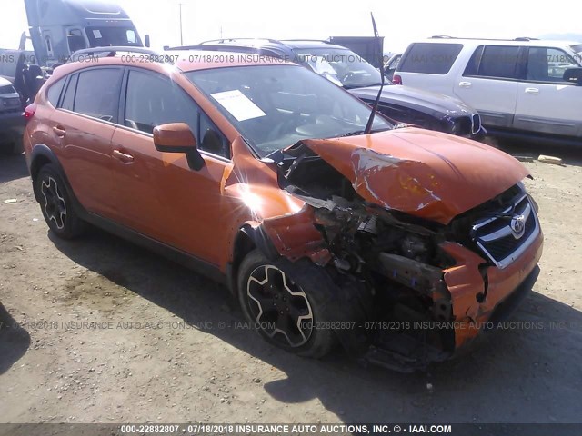 JF2GPACC0D2825862 - 2013 SUBARU XV CROSSTREK 2.0 PREMIUM ORANGE photo 1