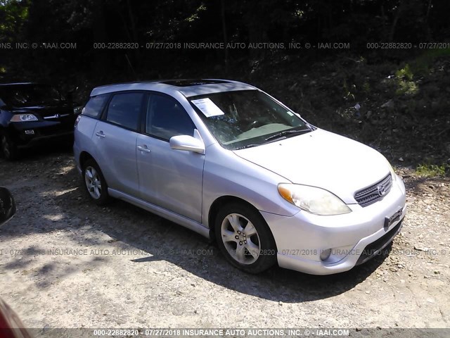 2T1KR32E95C361345 - 2005 TOYOTA COROLLA MATRIX XR SILVER photo 1