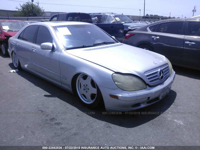 WDBNG70J81A162634 - 2001 MERCEDES-BENZ S 430 SILVER photo 1
