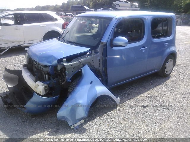 JN8AZ2KR6DT305769 - 2013 NISSAN CUBE S/SL BLUE photo 2