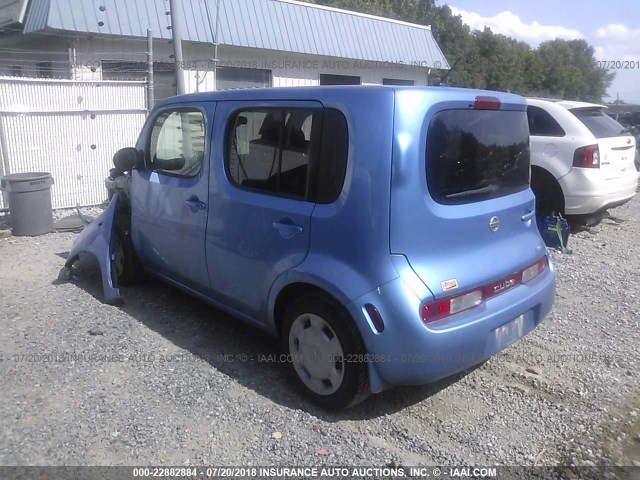 JN8AZ2KR6DT305769 - 2013 NISSAN CUBE S/SL BLUE photo 3