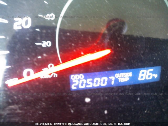 4T1BE46K79U354934 - 2009 TOYOTA CAMRY SE/LE/XLE RED photo 7