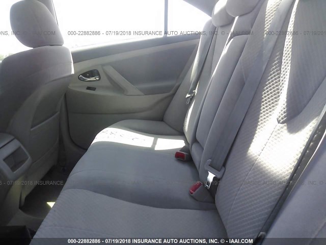 4T1BE46K79U354934 - 2009 TOYOTA CAMRY SE/LE/XLE RED photo 8