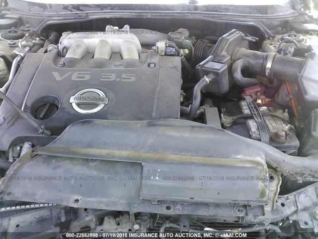 1N4BL11E73C281447 - 2003 NISSAN ALTIMA SE WHITE photo 10