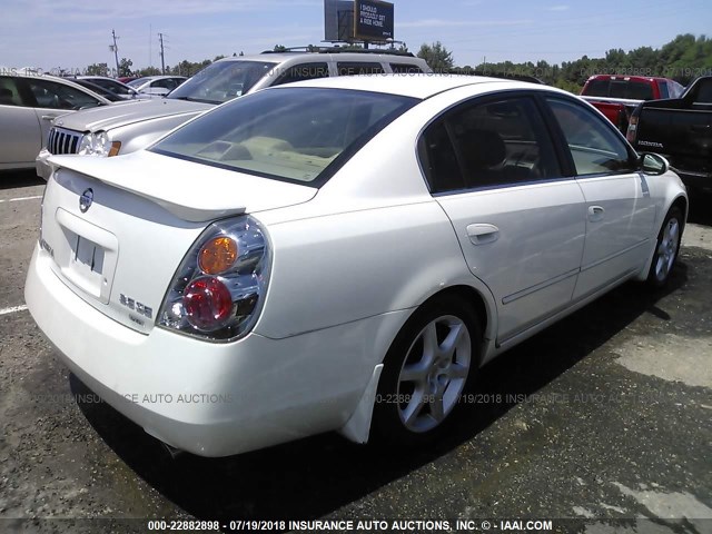 1N4BL11E73C281447 - 2003 NISSAN ALTIMA SE WHITE photo 4