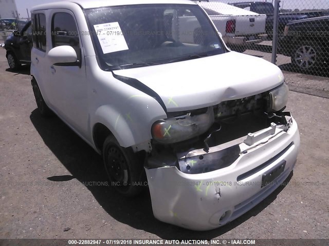 JN8AZ28R89T130682 - 2009 NISSAN CUBE S/SL WHITE photo 1