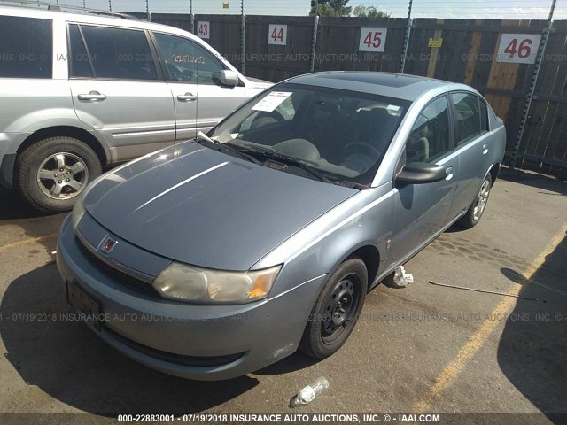 1G8AJ52F83Z182685 - 2003 SATURN ION LEVEL 2 蓝色 照片 2