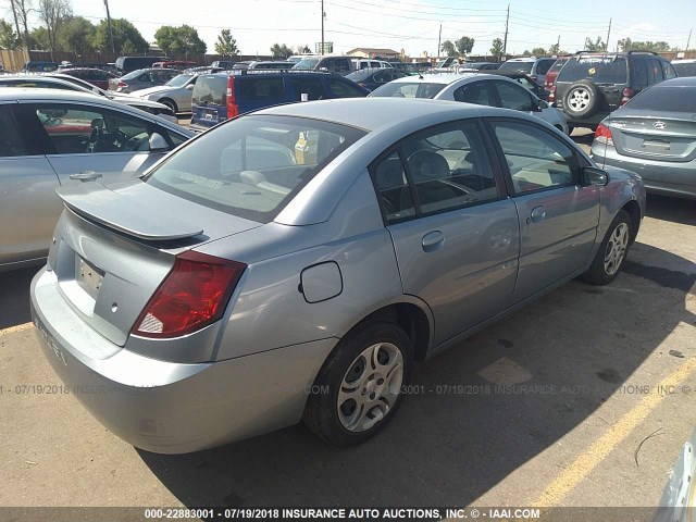 1G8AJ52F83Z182685 - 2003 SATURN ION LEVEL 2 蓝色 照片 4