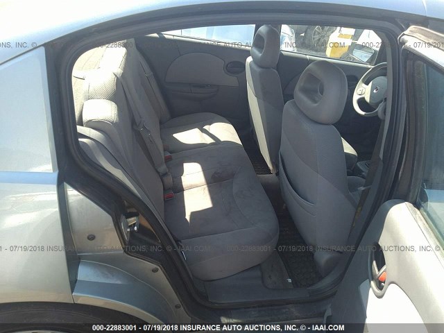 1G8AJ52F83Z182685 - 2003 SATURN ION LEVEL 2 蓝色 照片 8