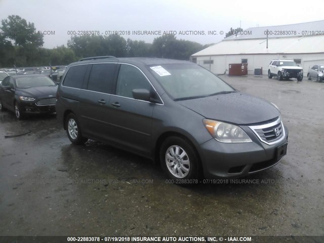 5FNRL38668B408041 - 2008 HONDA ODYSSEY EXL GRAY photo 1