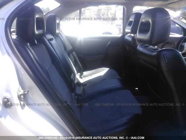 JNKCP11A42T512494 - 2002 INFINITI G20 SILVER photo 8