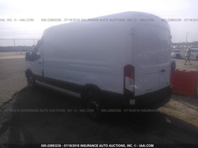 1FTYE2CV6GKB07401 - 2016 FORD TRANSIT T-150 WHITE photo 3