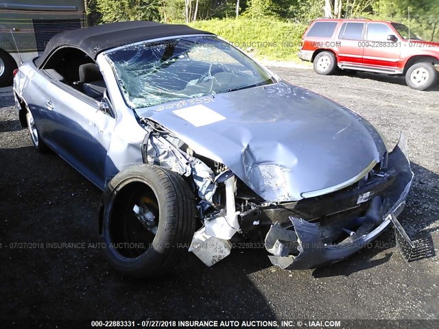 4T1FA38P16U084045 - 2006 TOYOTA CAMRY SOLARA SE/SLE ღია ლურჯი ფოტო 6