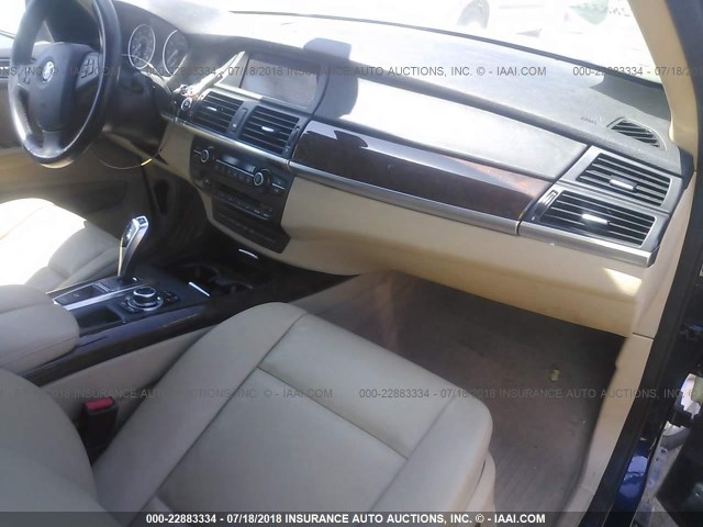 5UXZV4C54BL415751 - 2011 BMW X5 XDRIVE35I Mavi foto 5